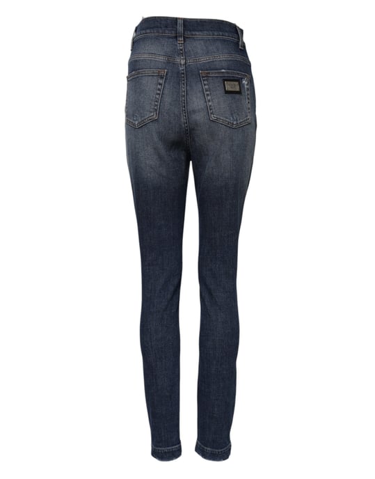Zerrissene Skinny Jeans mit Used-Effekt - Image 3