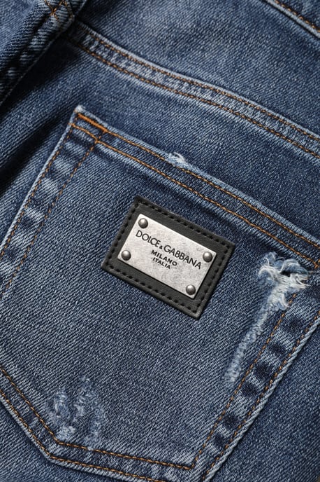 Zerrissene Skinny Jeans mit Used-Effekt - Image 5