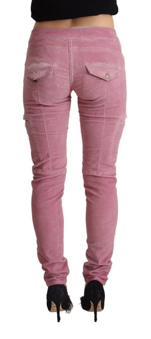 Corduroy Skinny Jeans Rosa - Image 3