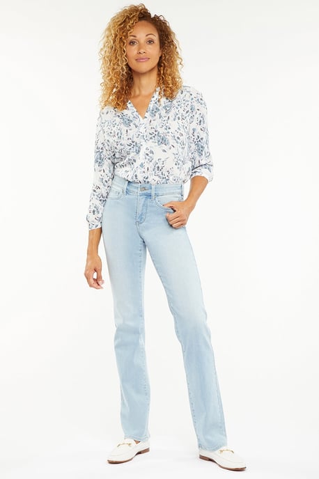 Marilyn Straight Jeans Hellblaue Premium-Denim | Northstar - Image 3