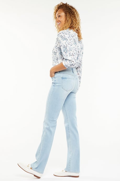 Marilyn Straight Jeans Hellblaue Premium-Denim | Northstar - Image 5