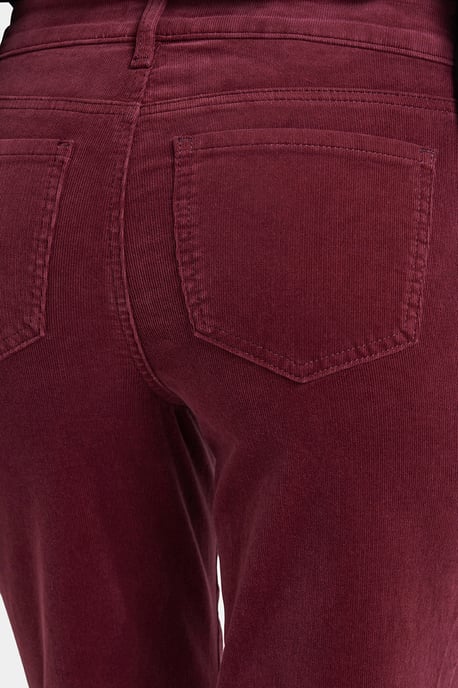 Marilyn Gerade Hose | Siena Rot - Image 4