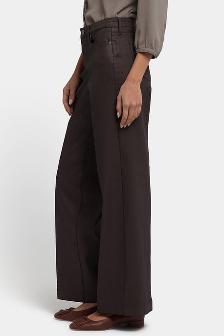 Beschichtete Teresa Weite Jeans | Pfefferkorn Beschichtet - Image 2