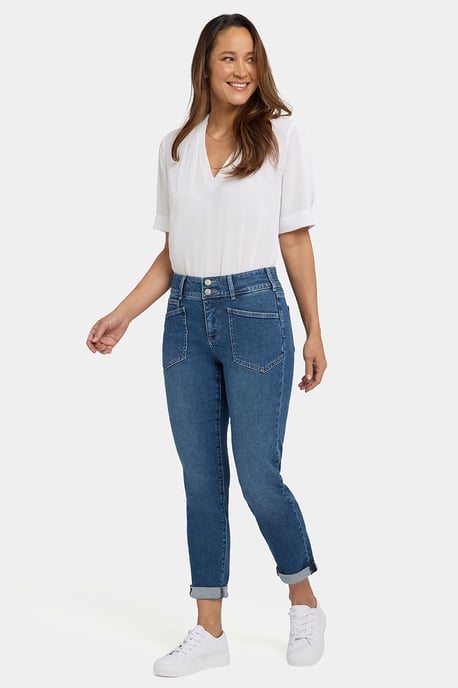 Margot Girlfriend Jeans | Lake Notre-Dame - Image 1