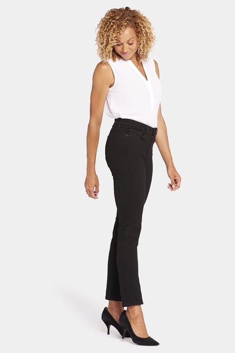 Sheri Slim Jeans Schwarz Premium Denim | Schwarz - Image 4