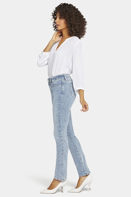 Sheri Slim Jeans Hellblau Premium-Denim | Haley - Image 3
