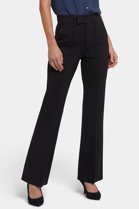 Hoch sitzende Bootcut Sculpt-Her™ Hose | Schwarz - Image 3