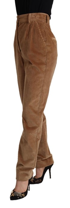 Ribstoffhose Braun - Image 2