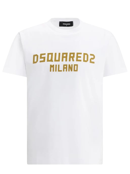 Dsquared T-Shirt mit Flocked-Logo - Weiß - Image 3