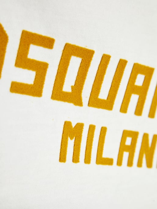 Dsquared T-Shirt mit Flocked-Logo - Weiß - Image 5