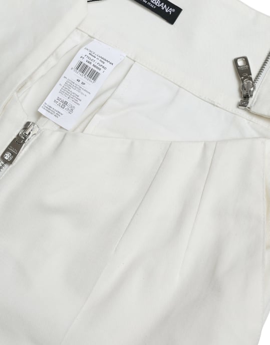 Zweifarbige Designerpants Enganliegende Zip-Jacke - Image 5