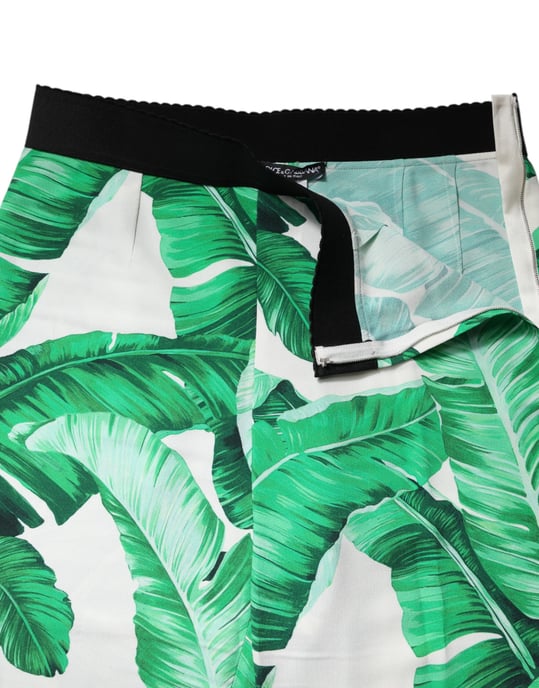Bedruckte Hose Hohe Taille Slim Fit - Image 6
