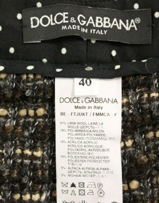 Dolce Gabbana Tweed-Shorts - Image 6