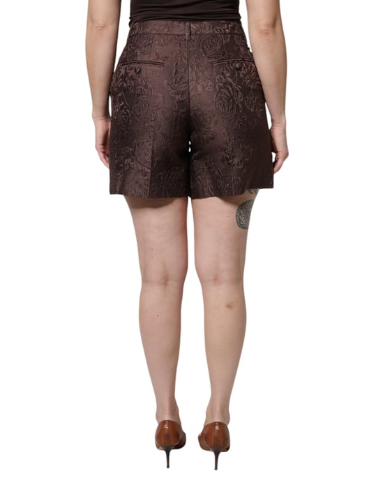 Blumiger Brokat-Shorts - Image 4