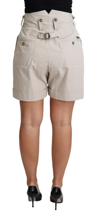 Dolce Gabbana Hochbundige Falten-Culottes - Image 3
