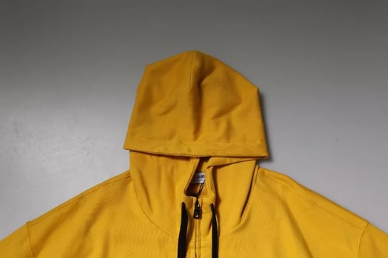Reißverschluss Strickpullover Hoodie - Image 6