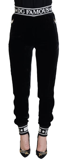 Samt Jogginghosen Lockere Passform - Image 1
