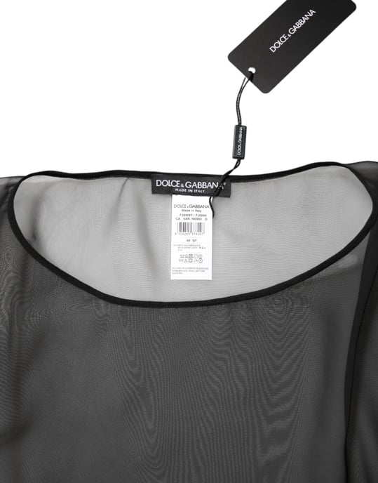 Geschichtete transparente Bluse - Image 5