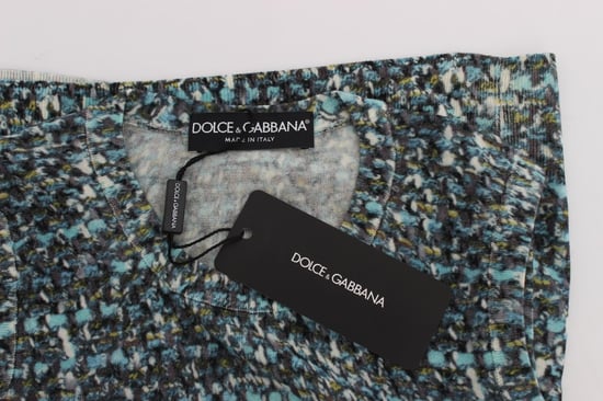 Dolce Gabbana Ärmelloses Oberteil Eng Fädig Multicolor - Image 5