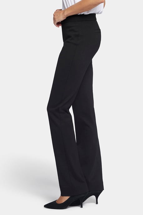 Slim Pants aus Ponte-Strick | Schwarz - Image 2