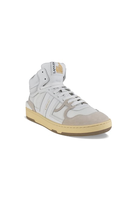 Lanvin Hohe Sneakers Clay Weiß - Image 2