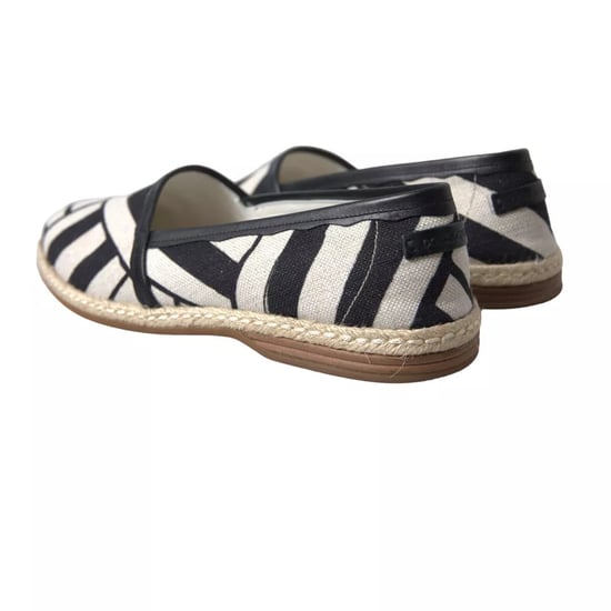 Geometrische Canvas-Espadrilles - Image 4