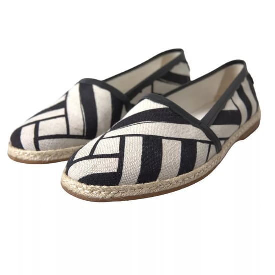 Geometrische Canvas-Espadrilles - Image 5