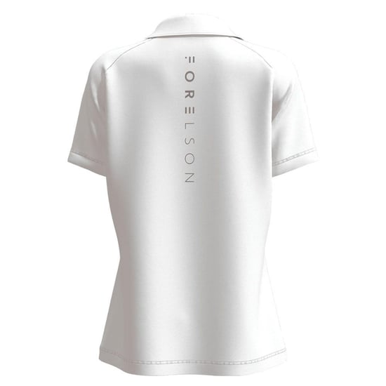 Forelson - "Blockley" Poloshirt Reißverschluss für Damen (Weiß) - Image 2