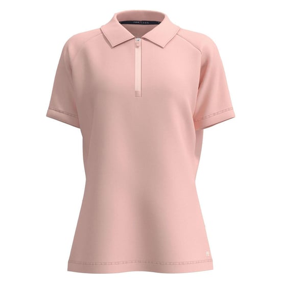 Forelson - "Blockley" Poloshirt Reißverschluss für Damen (Pink) - Image 1