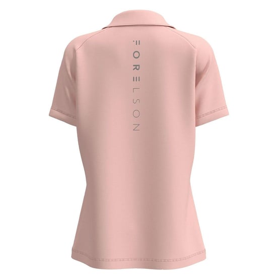 Forelson - "Blockley" Poloshirt Reißverschluss für Damen (Pink) - Image 2