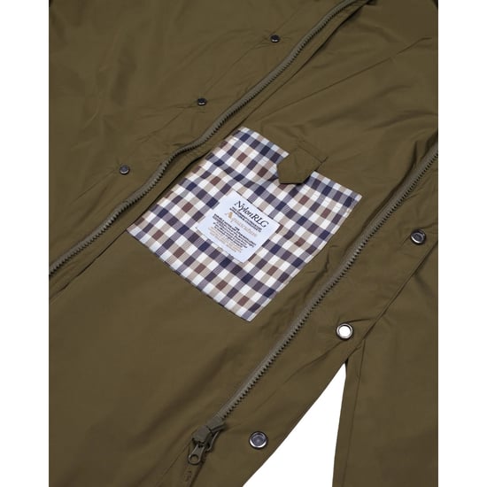 Aquascutum Active Rlg Packable Trenchcoat In Armeegrün - Image 5
