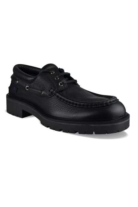 Burberry Raft Boat-Schuhe Schwarz - Image 2