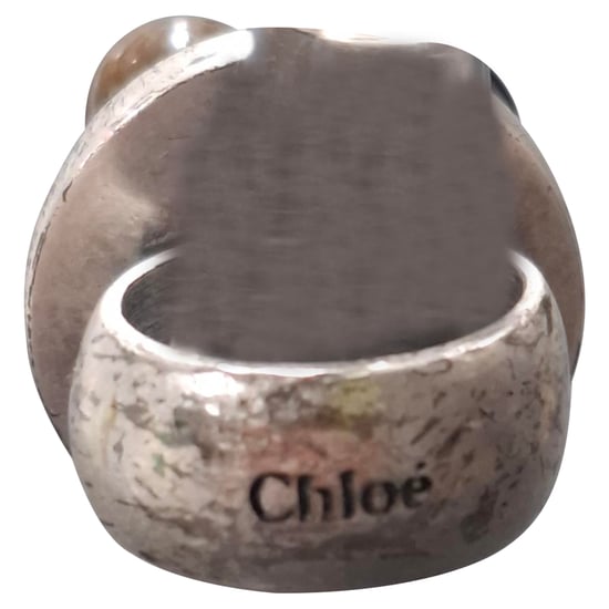 Verzierter Ring von Chloé aus silbernem Metall - Image 3