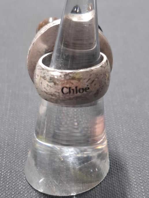Verzierter Ring von Chloé aus silbernem Metall - Image 6