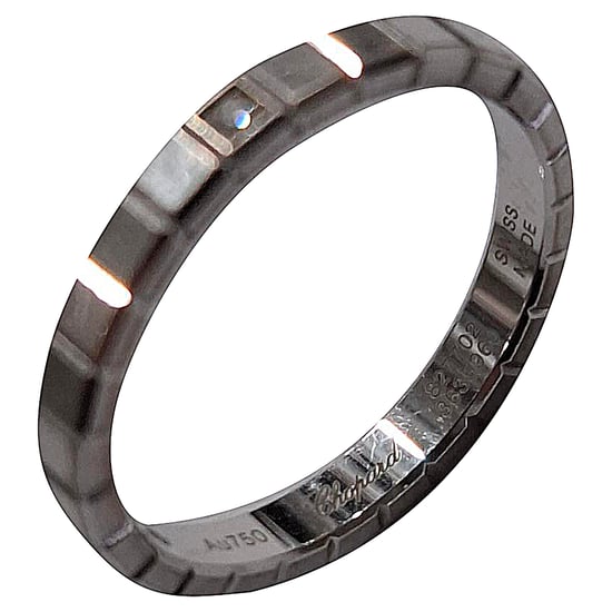 Chopard Ice Cube Pure Diamond Ring in Silber 18 Karat Weißgold - Image 5