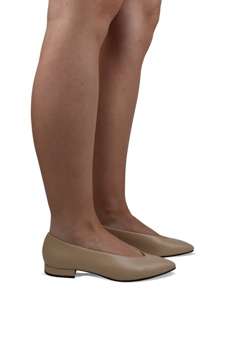 Loro Piana Rebecca Ballerinas Beige - Image 2