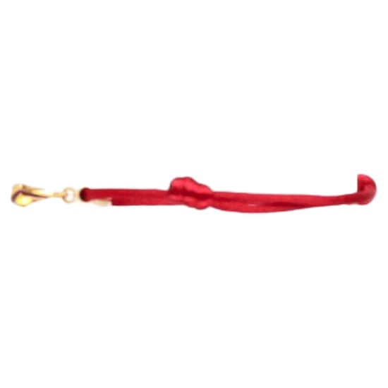 Bvlgari Divas‘ Dream Armband aus roter Baumwolle - Image 2
