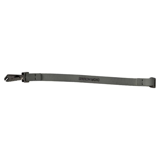 Dior Homme Armband mit Logo-Print aus weißem Leder - Image 2