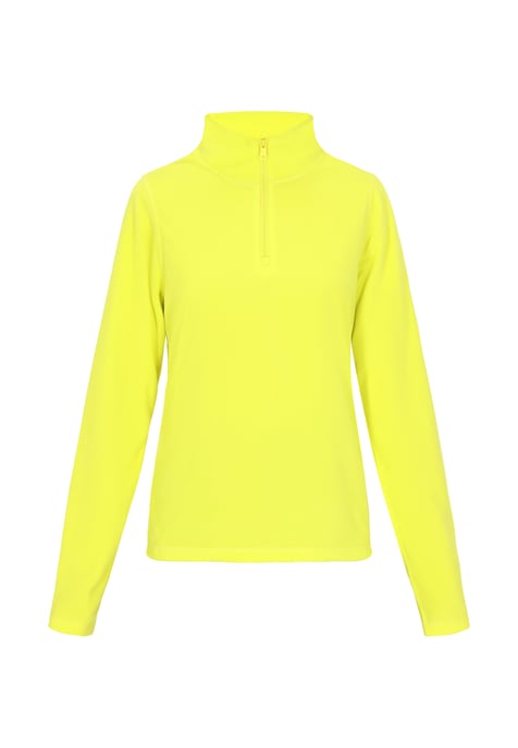 Mymo Fleecepullover Damen Limette - Image 1