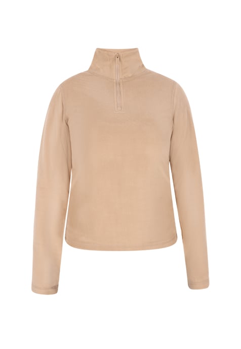 Schmuddelwedda Fleecepullover Frauen Beige - Image 1