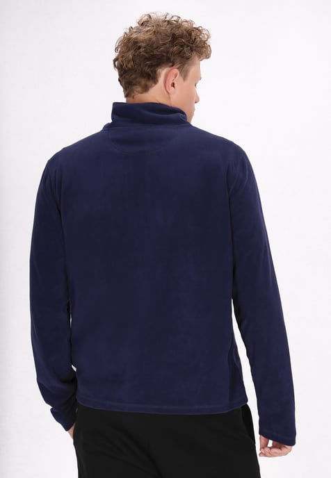Mo Fleecepullover Herren Marine - Image 4