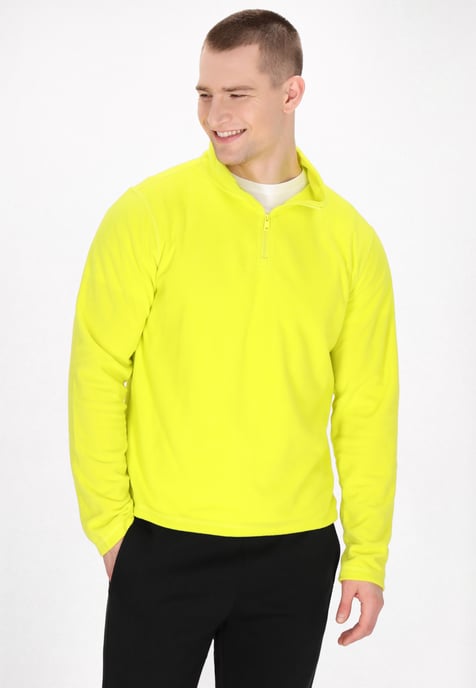 Mo Fleecepullover Herren Limette - Image 3