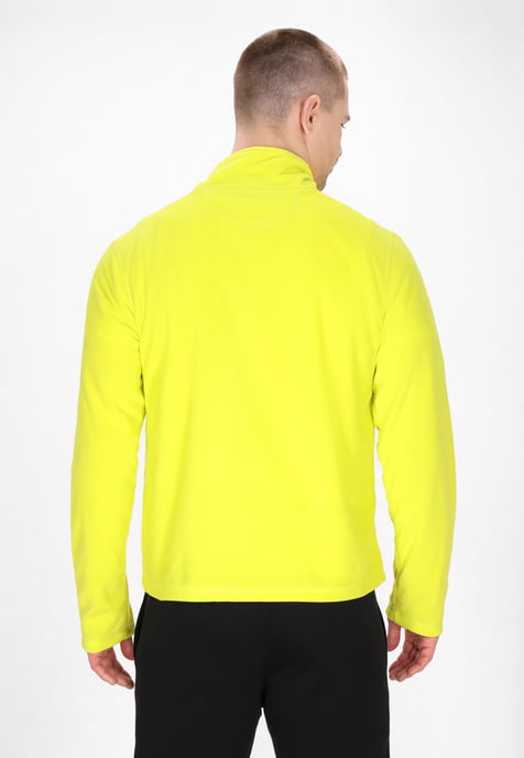 Mo Fleecepullover Herren Limette - Image 4