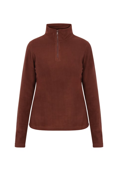 Schmuddelwedda Fleecepullover Frauen braun - Image 1