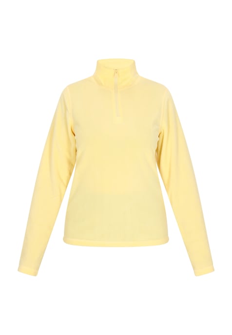 Schmuddelwedda Fleecepullover Frauen Höllengelb - Image 1