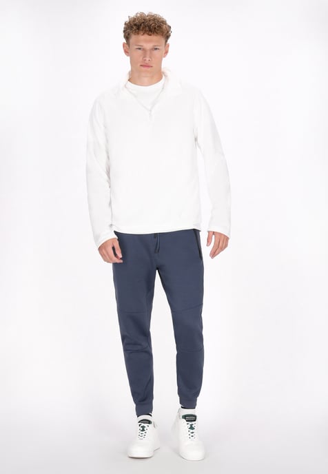Mo Fleecepullover Herren Optik Weiss - Image 2
