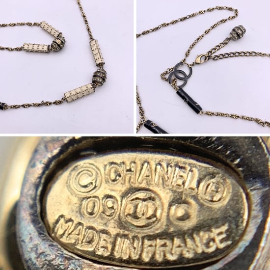 Chanel Metallkette CC - Image 6