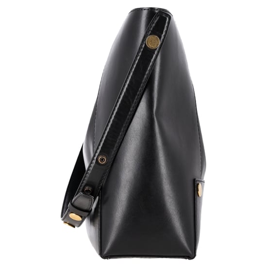 Stella McCartne Popper Tote Bag aus schwarzem Kunstleder - Image 2