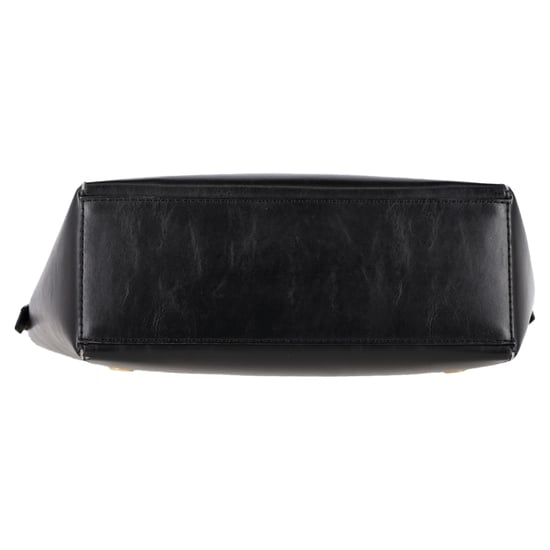 Stella McCartne Popper Tote Bag aus schwarzem Kunstleder - Image 4