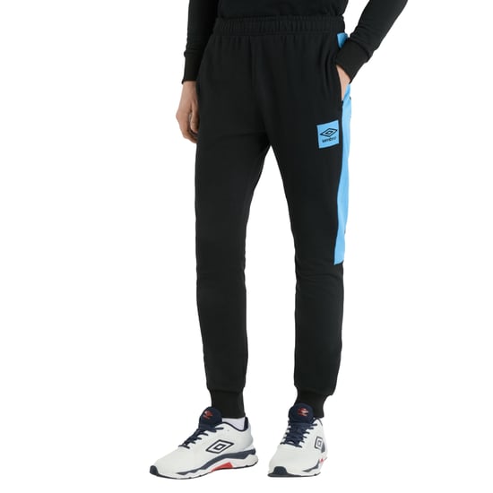 Umbro - "Terrace" Jogginghosen für Herren (Schwarz/Azure Blau) - Image 5